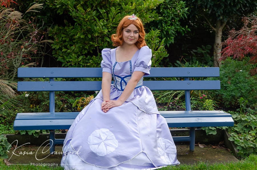 Sofia-the-First-inspired young princess character for NZ kids birthday parties